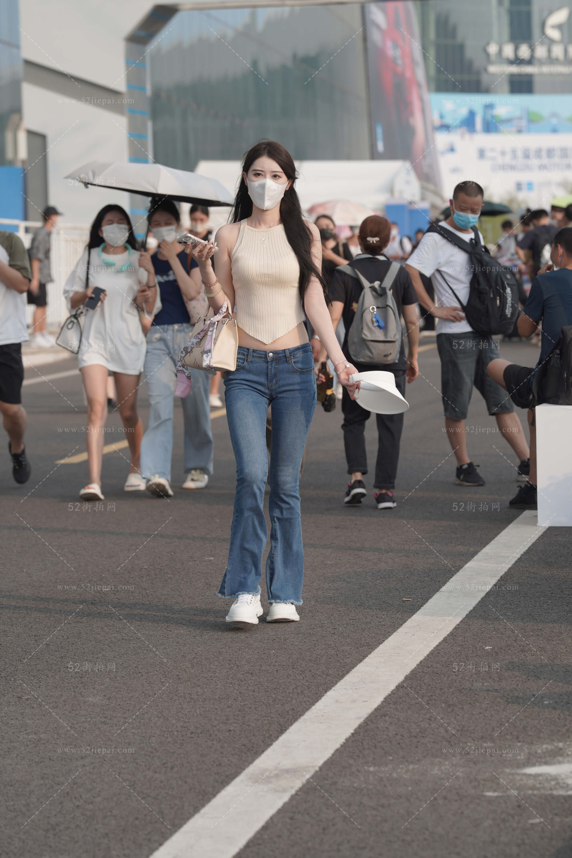 街拍高清图集,画质党必收(146)-姐姐白又白