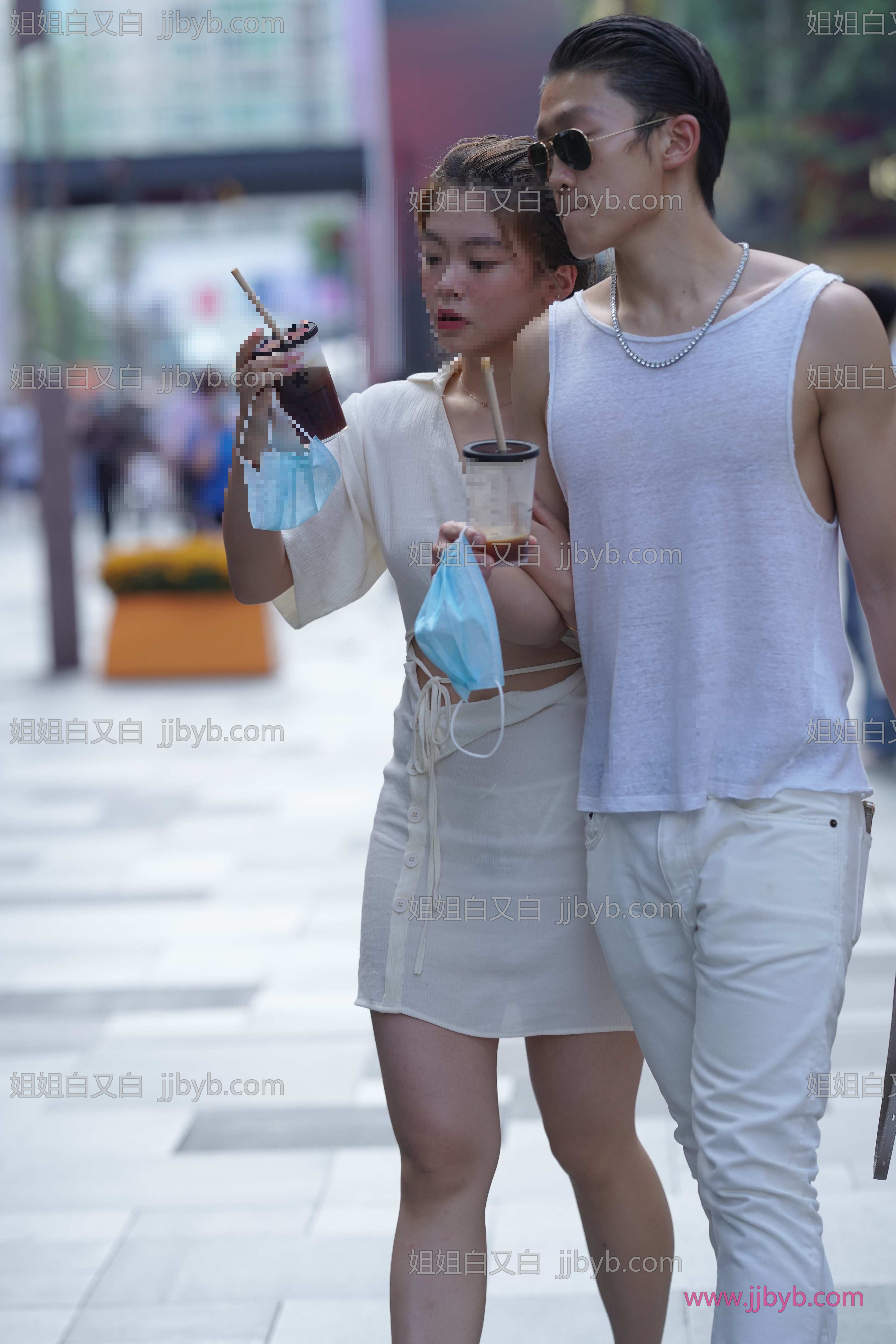 高清写真集，一次看够｜街拍美女·气质·她男友有很酷-姐姐白又白