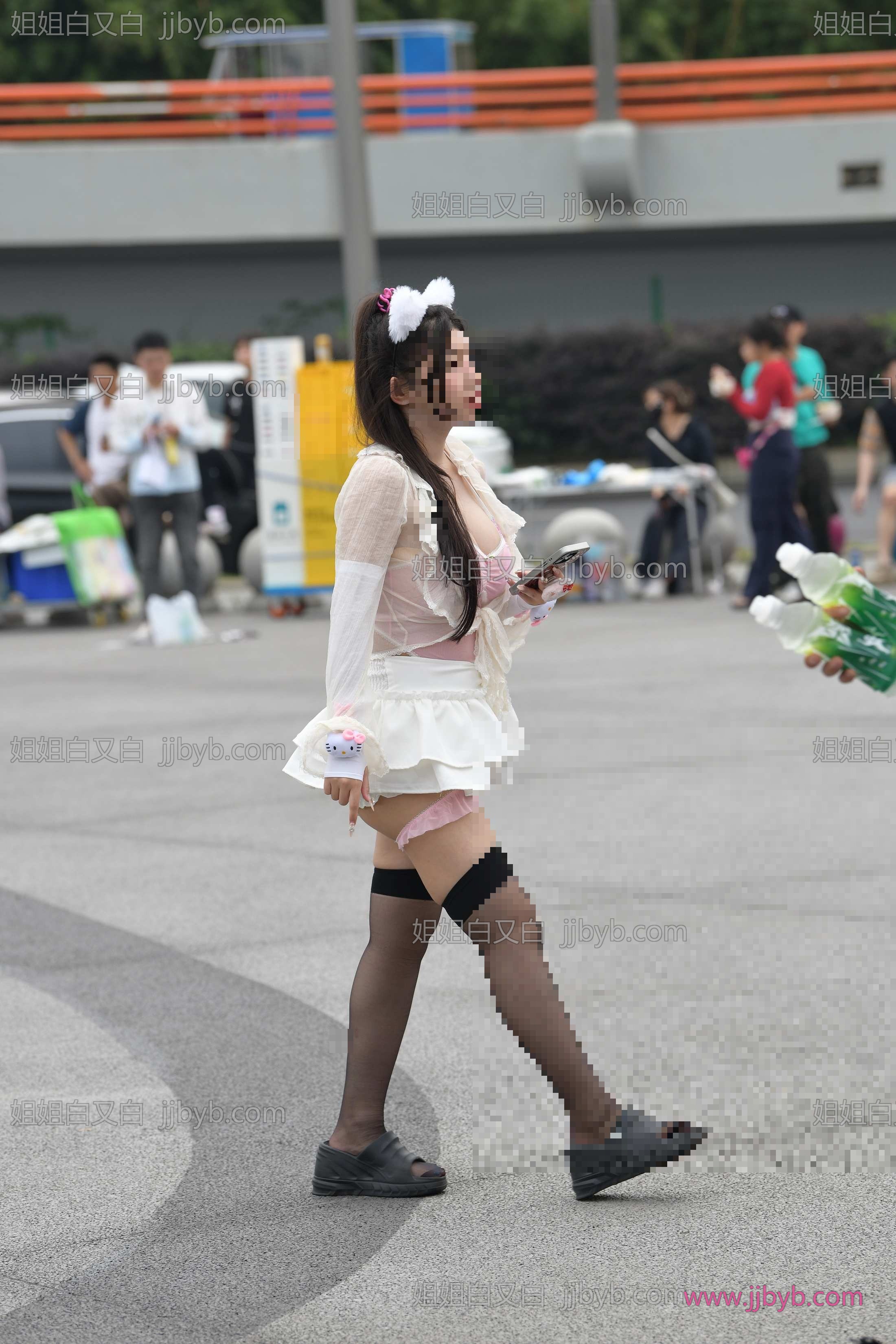 主题高清写真，8K质感｜街拍美女·气质·二次元小妹-姐姐白又白
